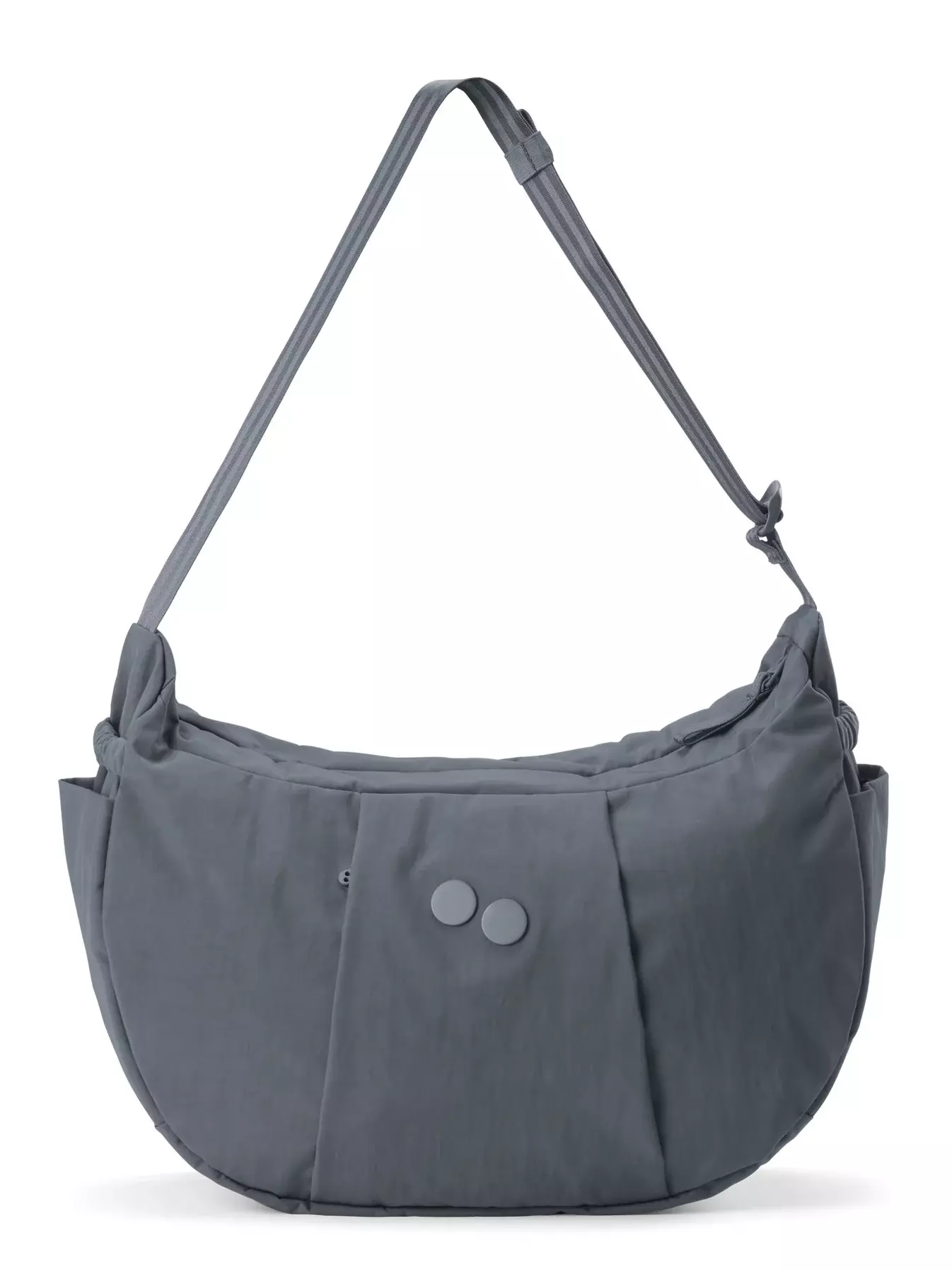 pinqponq Krumm Large Crinkle Black Crossbody Bag Tasche unisex schwarz